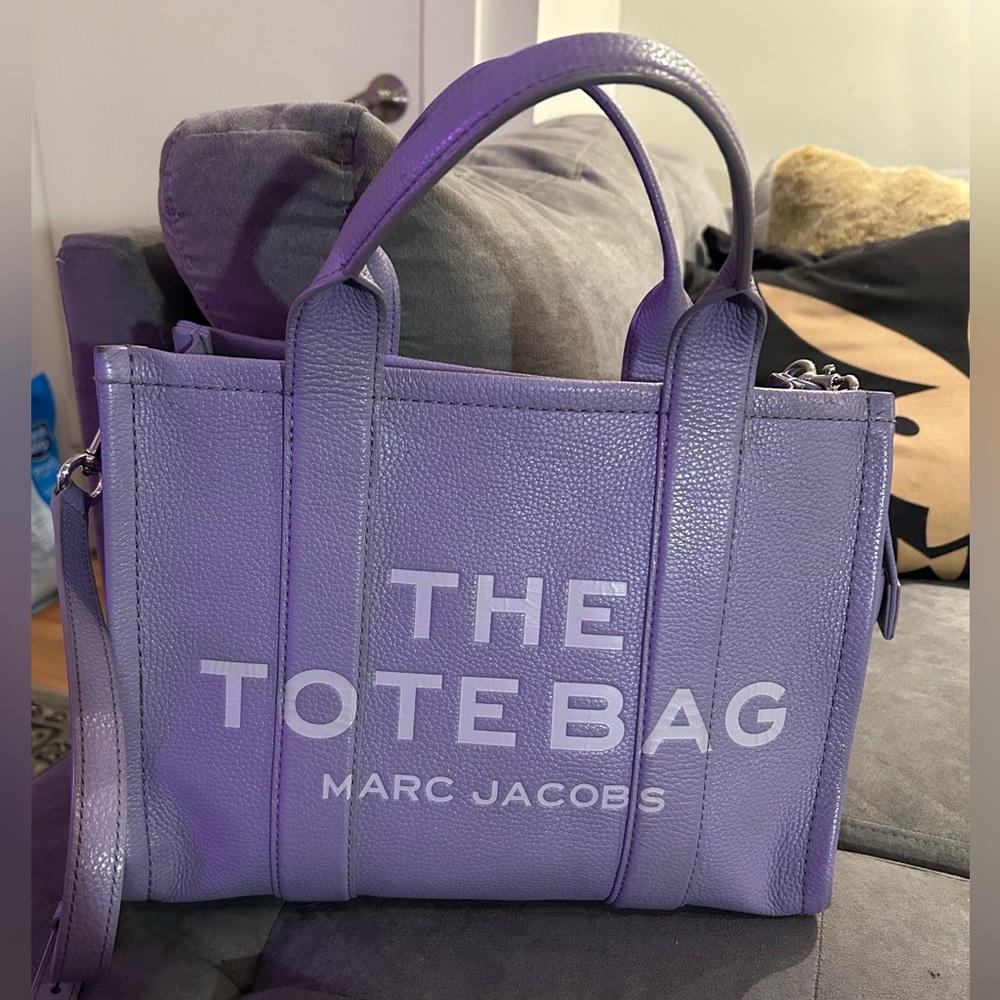 Marc Jacobs Lavender Tote Bag Large